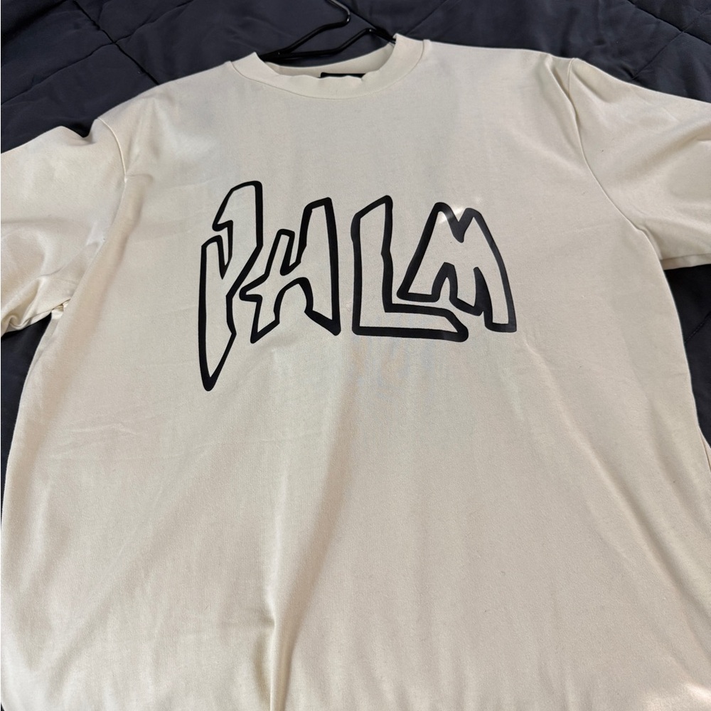 Cream Graphic Sweatshirt